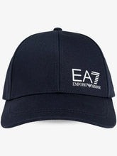 EA7 Cappello Blu/Bianco Visiera Curva