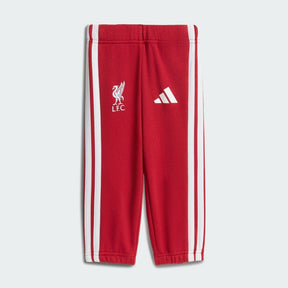 Adidas Tuta Completa Con Felpa Girocollo Bambino Liverpool Rosso/Bianco