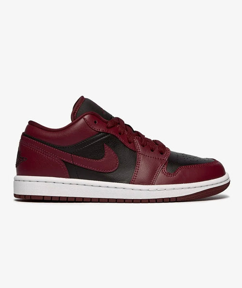 NIKE JORDAN 1 Low Cherrywood Bordeaux e Nera