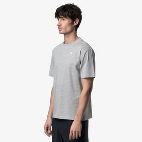K-WAY T-Shirt Solo Jersey Triangle Grigia