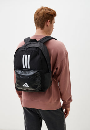Zaino Adidas nero con Tasca Lucida