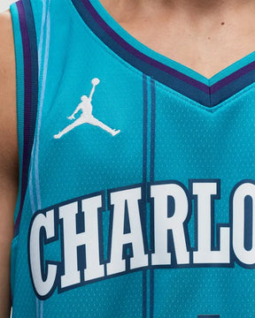 NIKE x NBA Canotta Charlotte Hornets Azzurra
