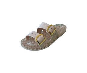 SENSI Ciabatta BAMBINO In Gomma Forata FLAMINGO Cipria