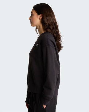 THE NORTH FACE Felpa Donna Girocollo Logo Piccolo Nera 26/27