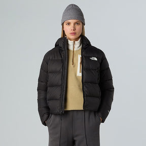 THE NORTH FACE DONNA HYALITE DOWN HOODIE NERO