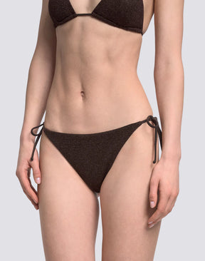 SUNDEK Costume Donna in Lurex Marrone