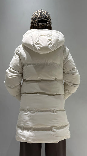 TIFFOSI DONNA CRANK BIANCO GIUBBOTTO LUNGO