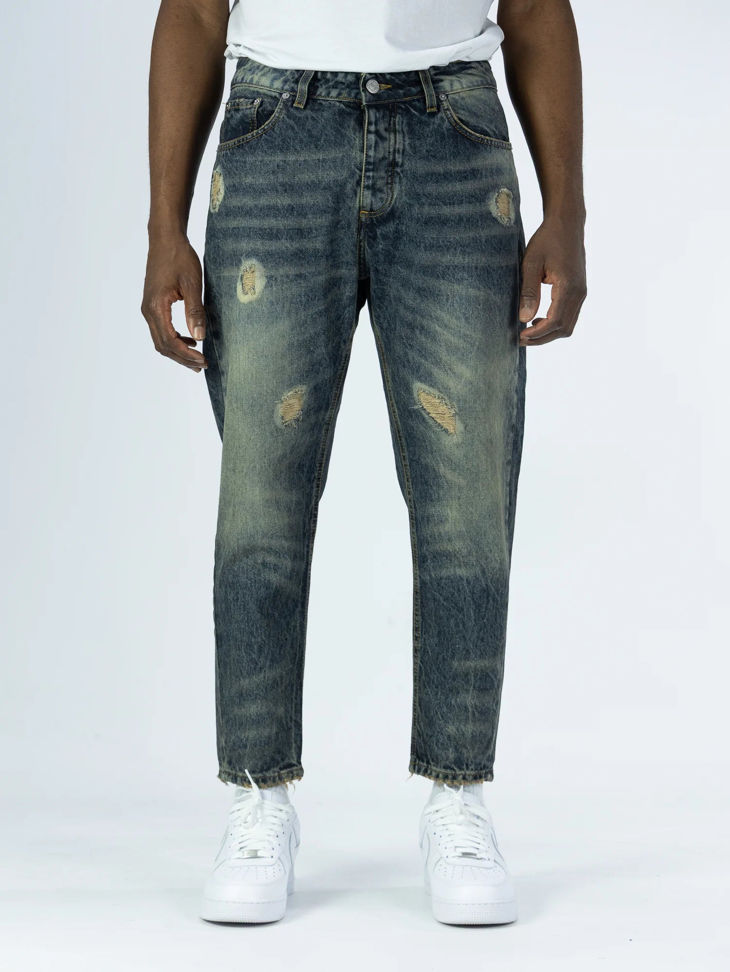 SOLDIER Jeans Crop Made in Italy