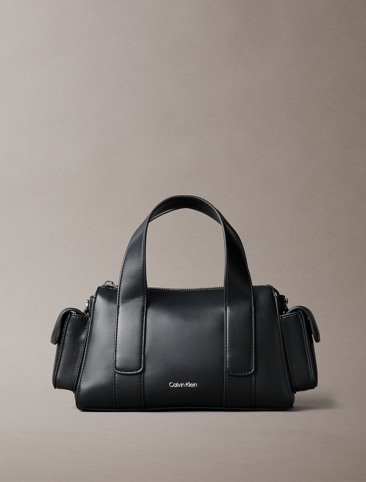 BORSA CALVIN KLEIN DONNA Borsa A Tracolla Trasformabile In Jacquard Nera