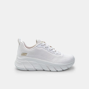 Skechers Bobs B Flex Hi Fly Sneaker Donna Bianco