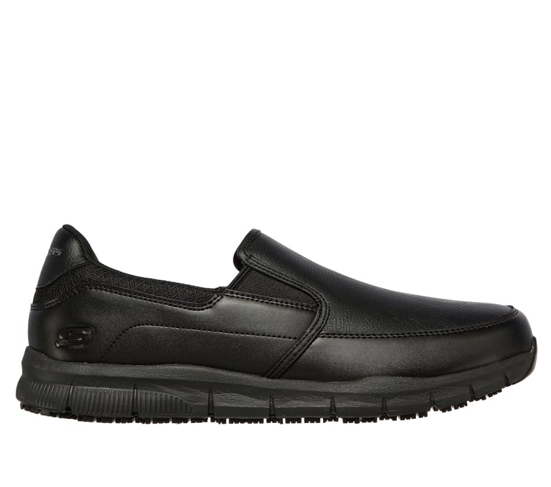 7756EC/BLK Skechers Work Slip Resistent Nampa Groton Nero 26/27