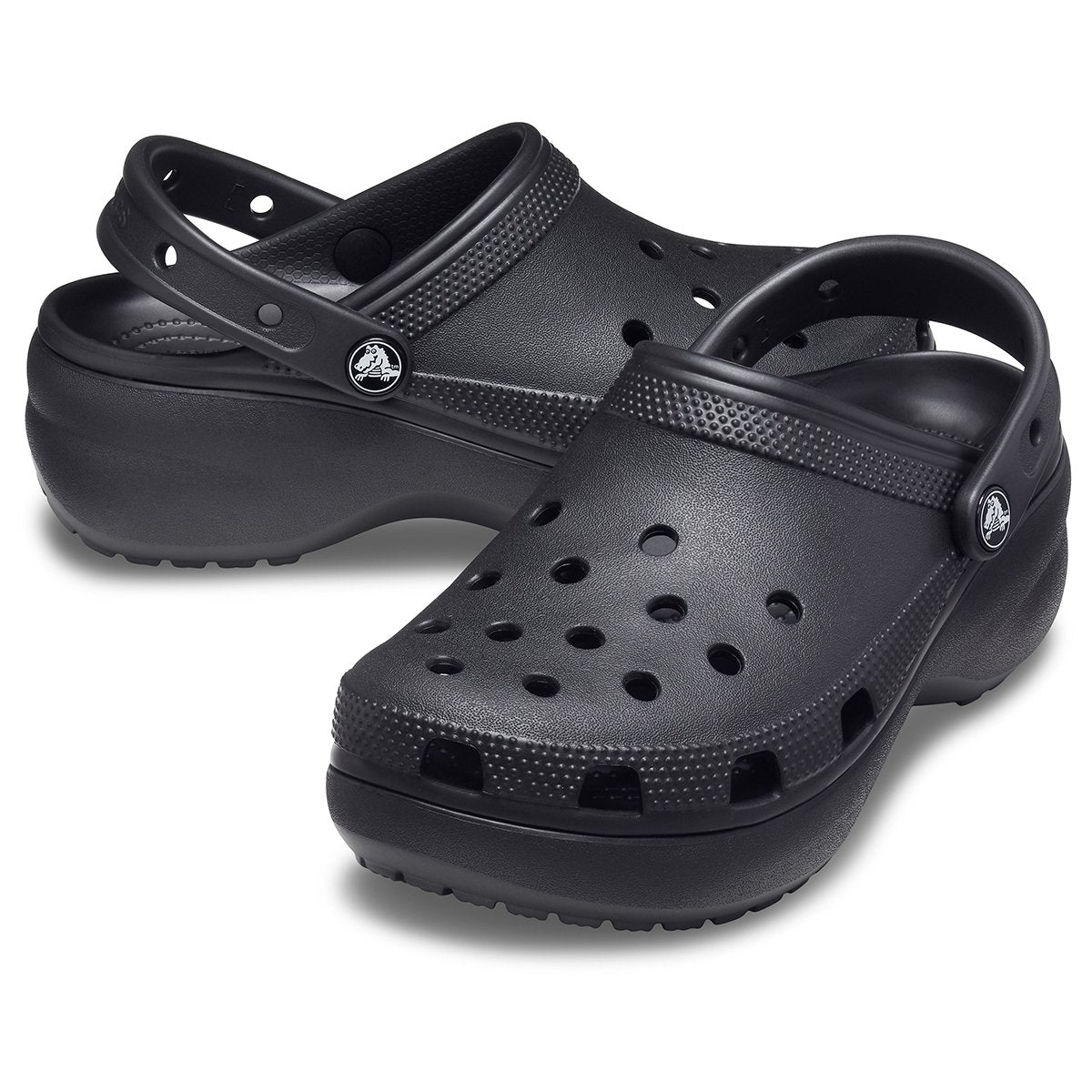 CROCS Ciabatta In Gomma Classic Playform Nera