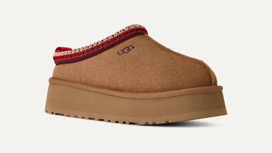 UGG TAZZ II Marrone Dettagli Rossi