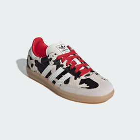 Adidas Samba OG Sneaker Unisex Bianco Nero Dettagli Rossi