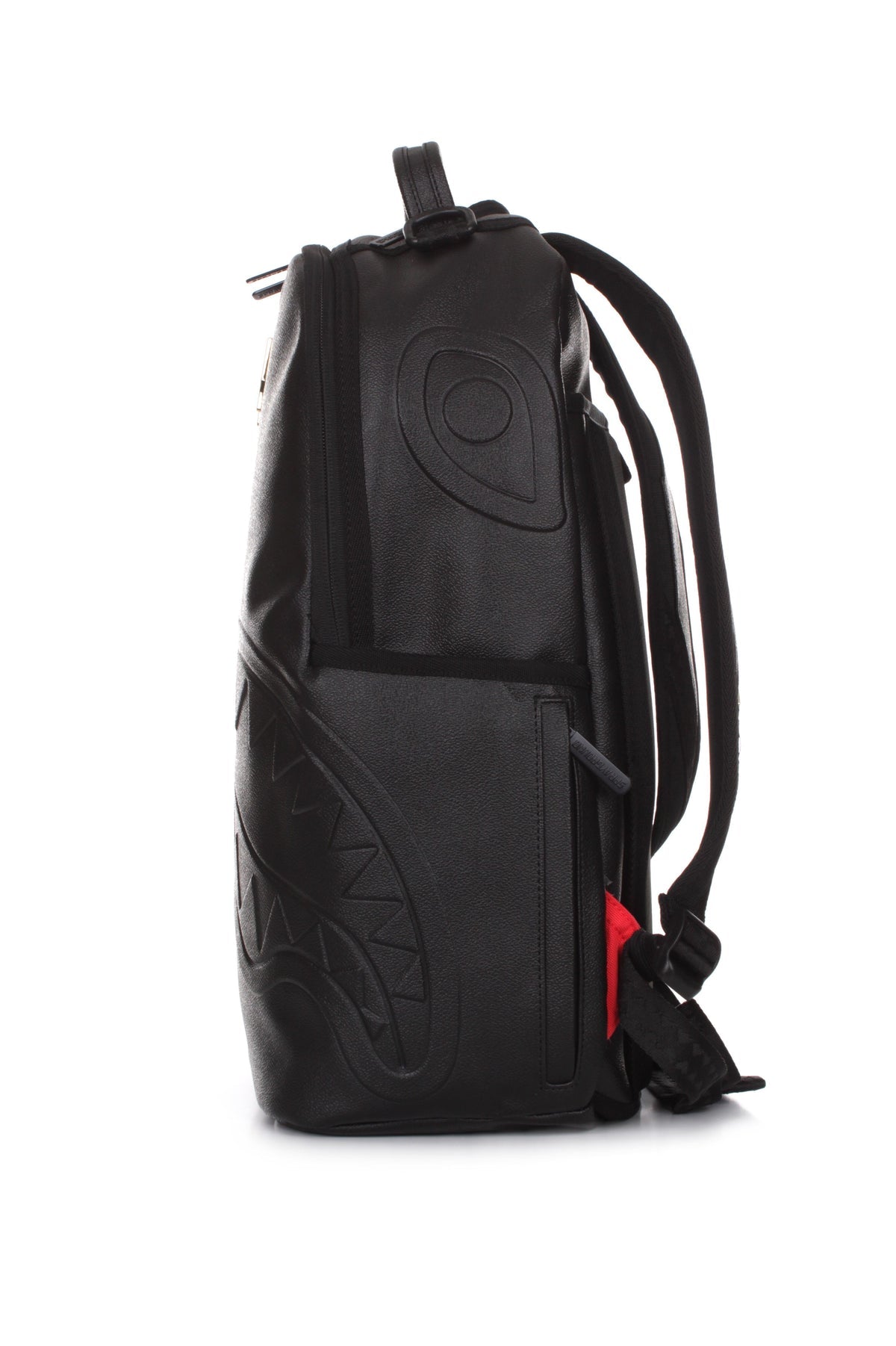 SPRAYGROUND Zaino Gold Brick Logo DLXSV Nero