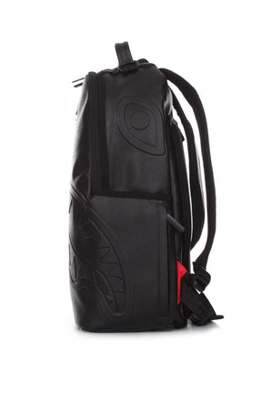 SPRAYGROUND Zaino Gold Brick Logo DLXSV Nero