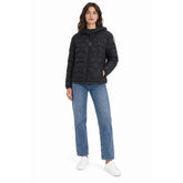 BLAUER Giubbotto Camelia Con Cappuccio Donna Nero