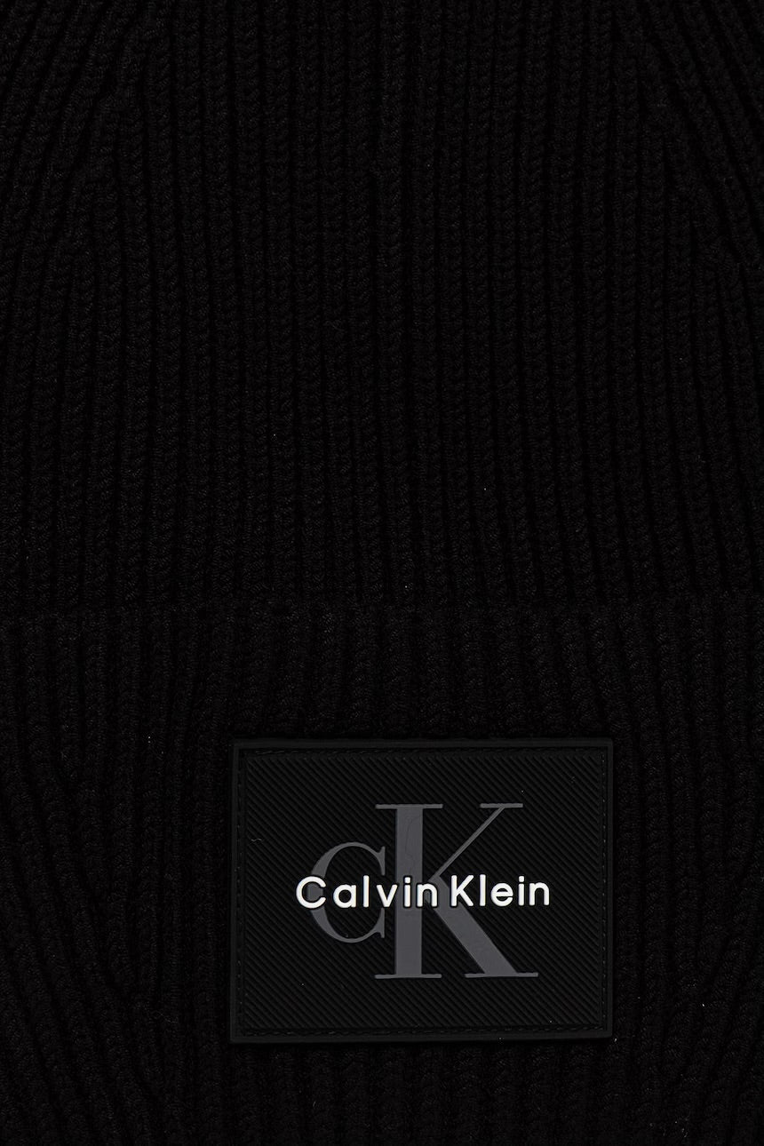 CALVIN KLEIN Berretto In Lana Unisex Nero