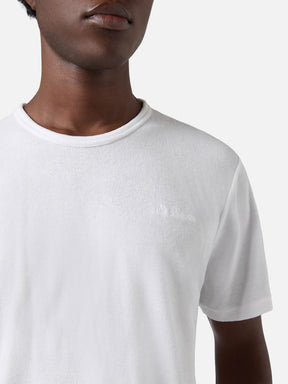 SAINT BARTH T-Shirt In Spugna Bianca