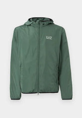 EMPORIO ARMANI Antivento Con Cappuccio Verde Militare