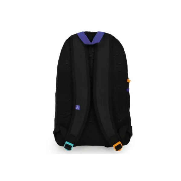 JORDAN Zaino Logo Multicolor Nero