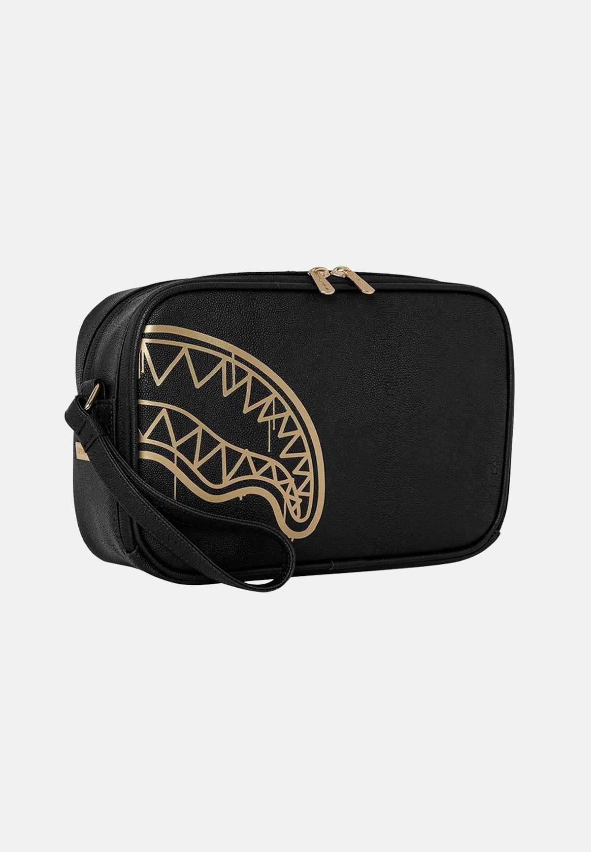 SPRAYGROUND Pochette That Gold Drap nera