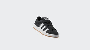 Adidas Campus Sneaker Unisex Nera Camoscio Strisce Bianche