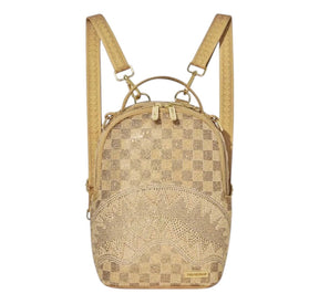 SPRAYGROUND Zainetto 2 TONE GOLD TRINITY Oro