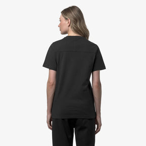 K-WAY T-Shirt Leonide Nero (Black Pure)