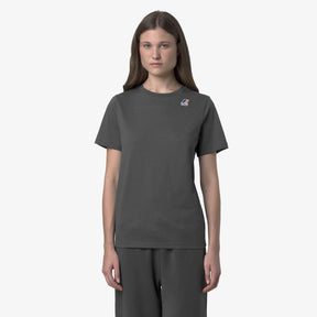 K-WAY T-Shirt Leonide Grigio Scuro (Grey Shadow DK)