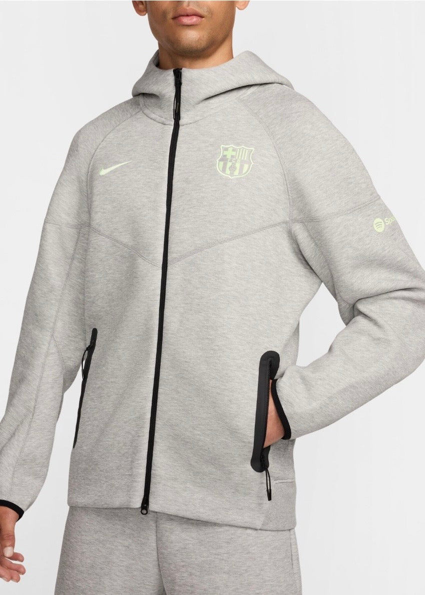 NIKE TUTA TECH X FC BARCELLONA Grigia