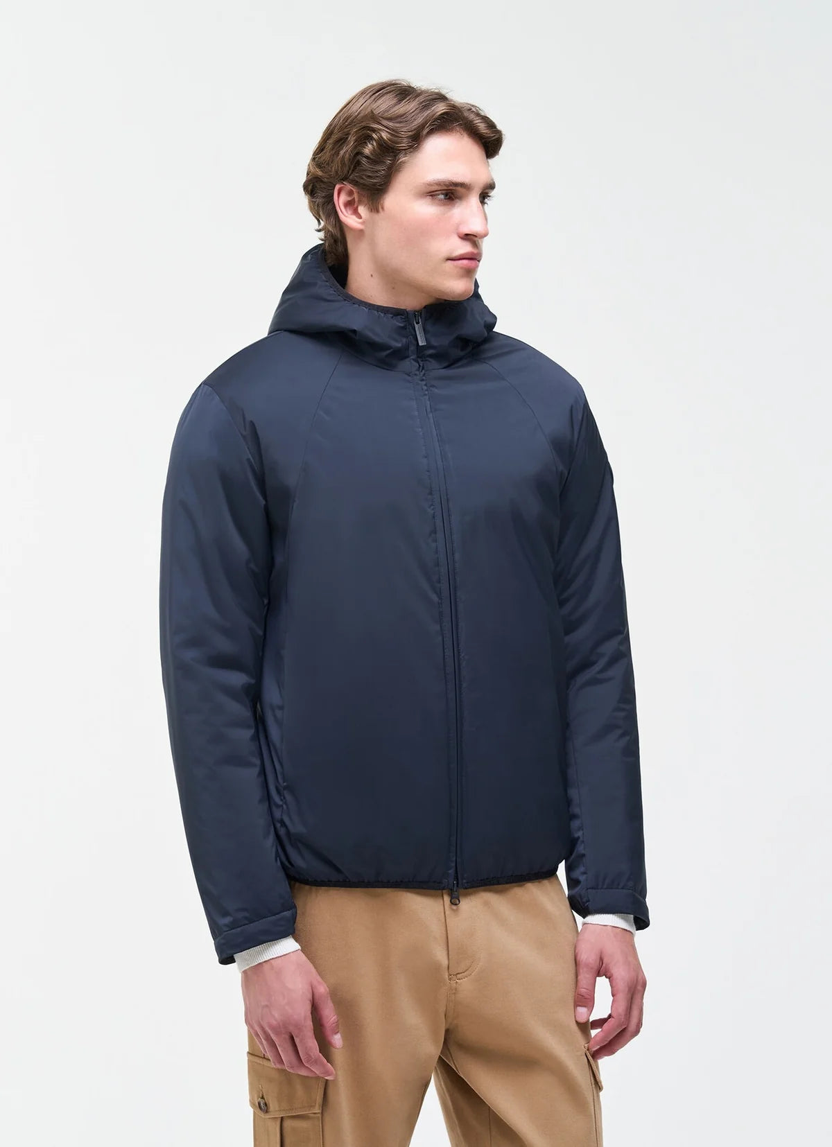 COLMAR Giubbotto In Tessuto Stretch Con Cappuccio Blu 26/27