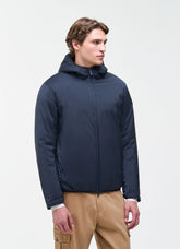 COLMAR Giubbotto In Tessuto Stretch Con Cappuccio Blu 26/27