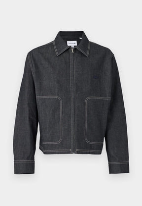 LACOSTE Giacca di Jeans Senza Cappuccio Denim