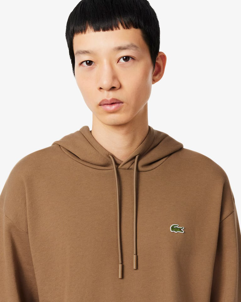 LACOSTE Felpa Con Cappuccio Beige