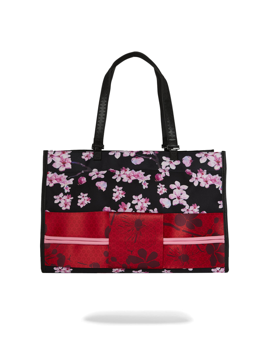 SPRAYGROUND BORSA SAKURA KIMONO TORTUGA Nera/Rosa