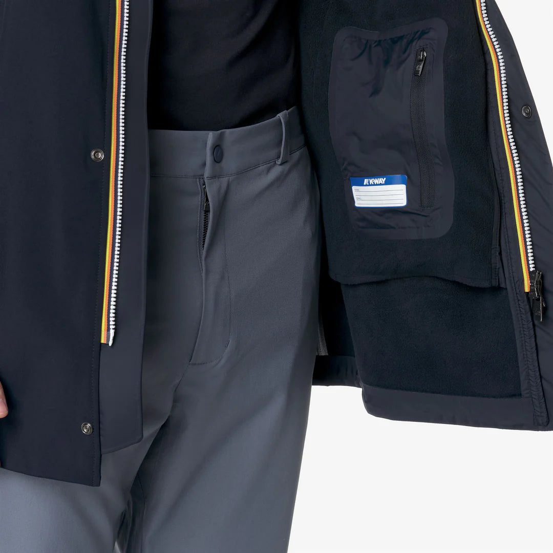 K-WAY GIUBBOTTO GIACCA BLU MARLYN BONDED 25/26