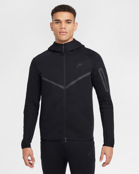 NIKE Tuta Tech Fleece Con Cappuccio Nero