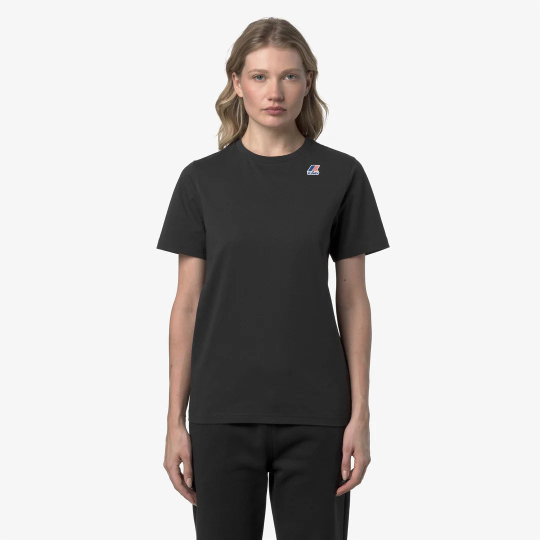 K-WAY T-Shirt Leonide Nero (Black Pure)