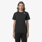 K-WAY T-Shirt Leonide Nero (Black Pure)