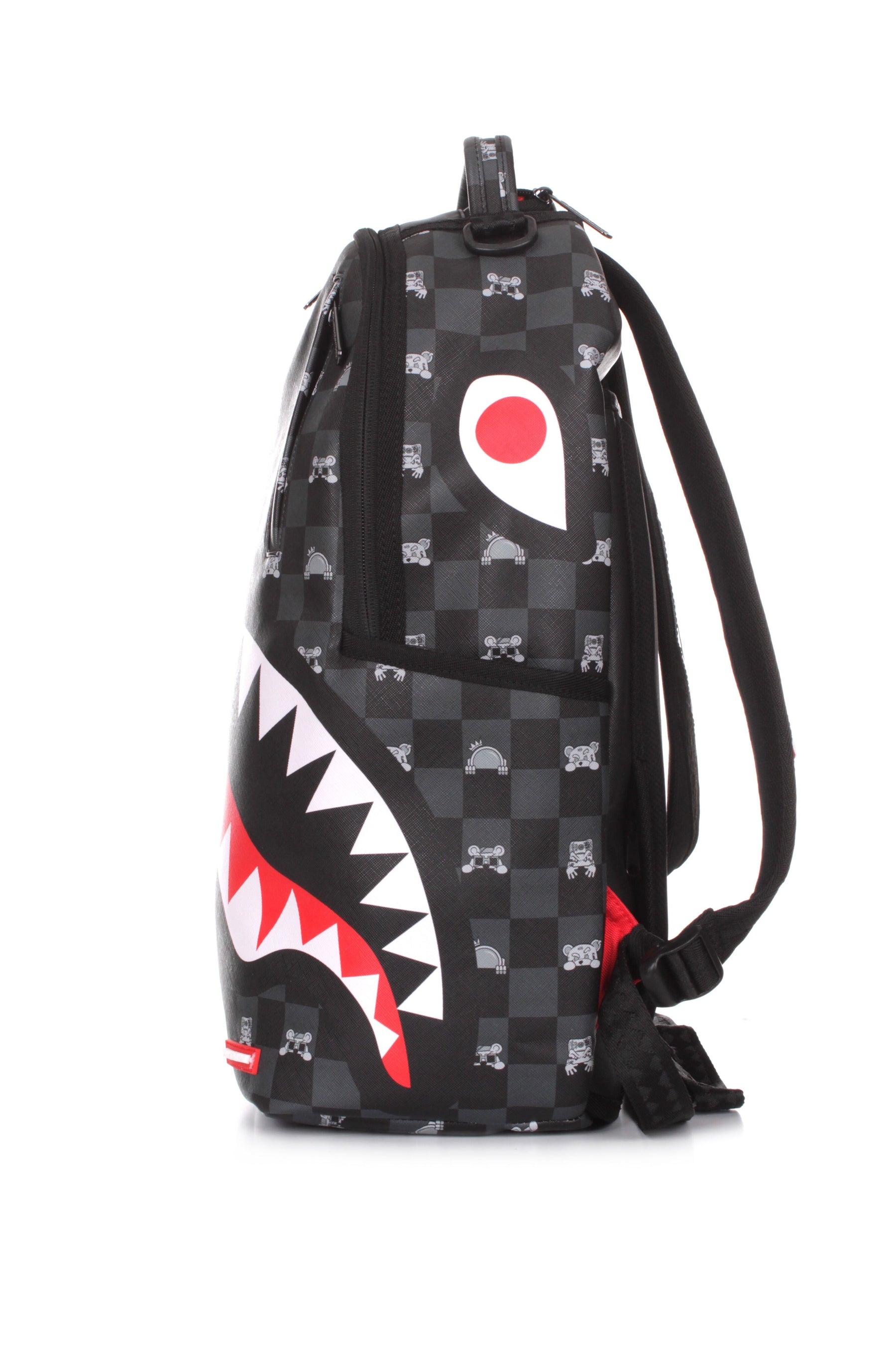 SPRAYGROUND Zaino Grey Peaking Character Nero