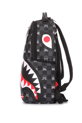 SPRAYGROUND Zaino Grey Peaking Character Nero