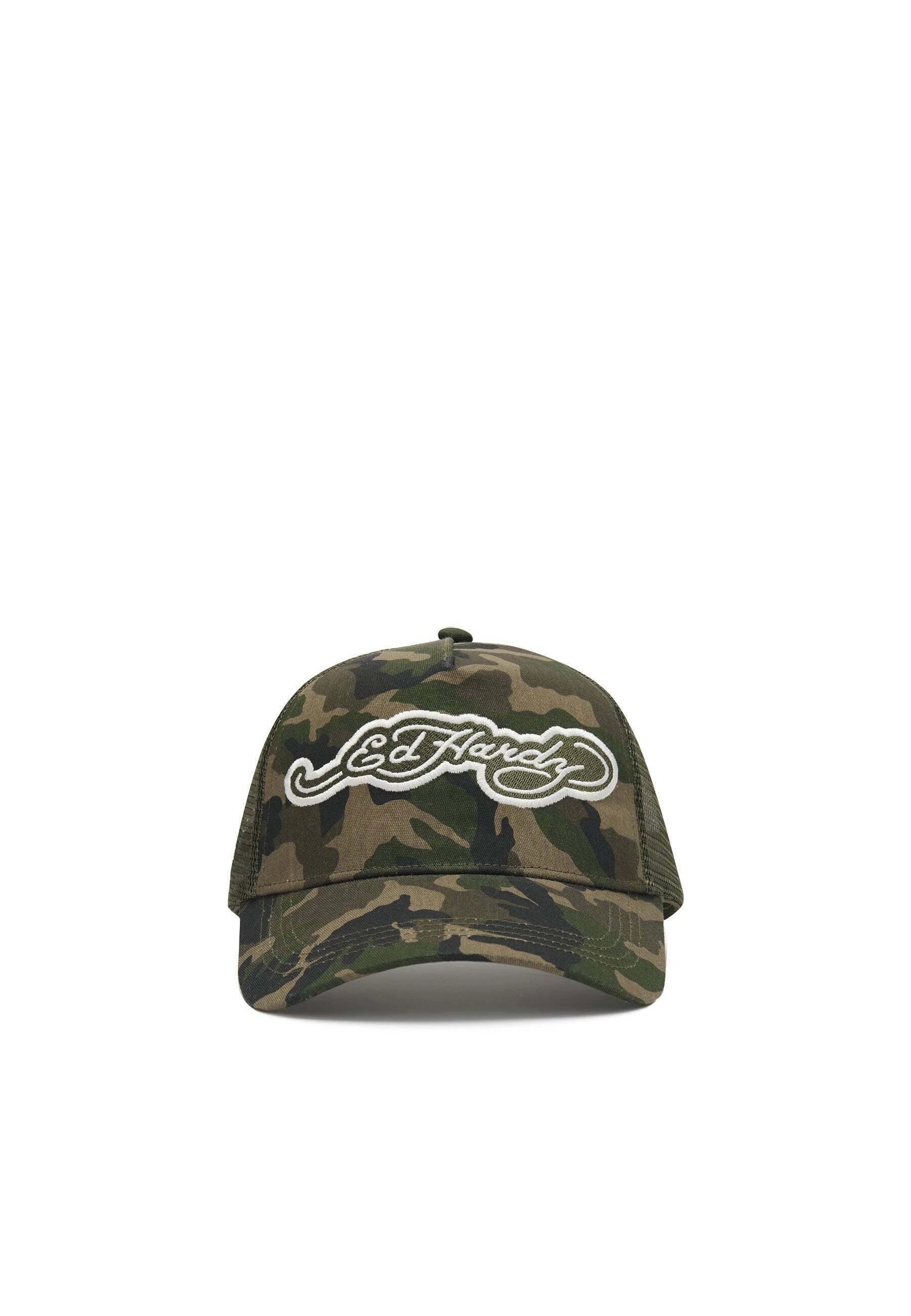 ED HARDY Cappello Visiera Curva Camo