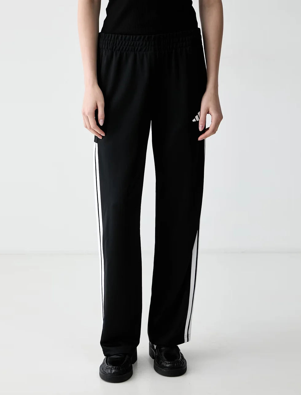 ADIDAS Tuta Completa Con Zip Donna Nero/Bianco