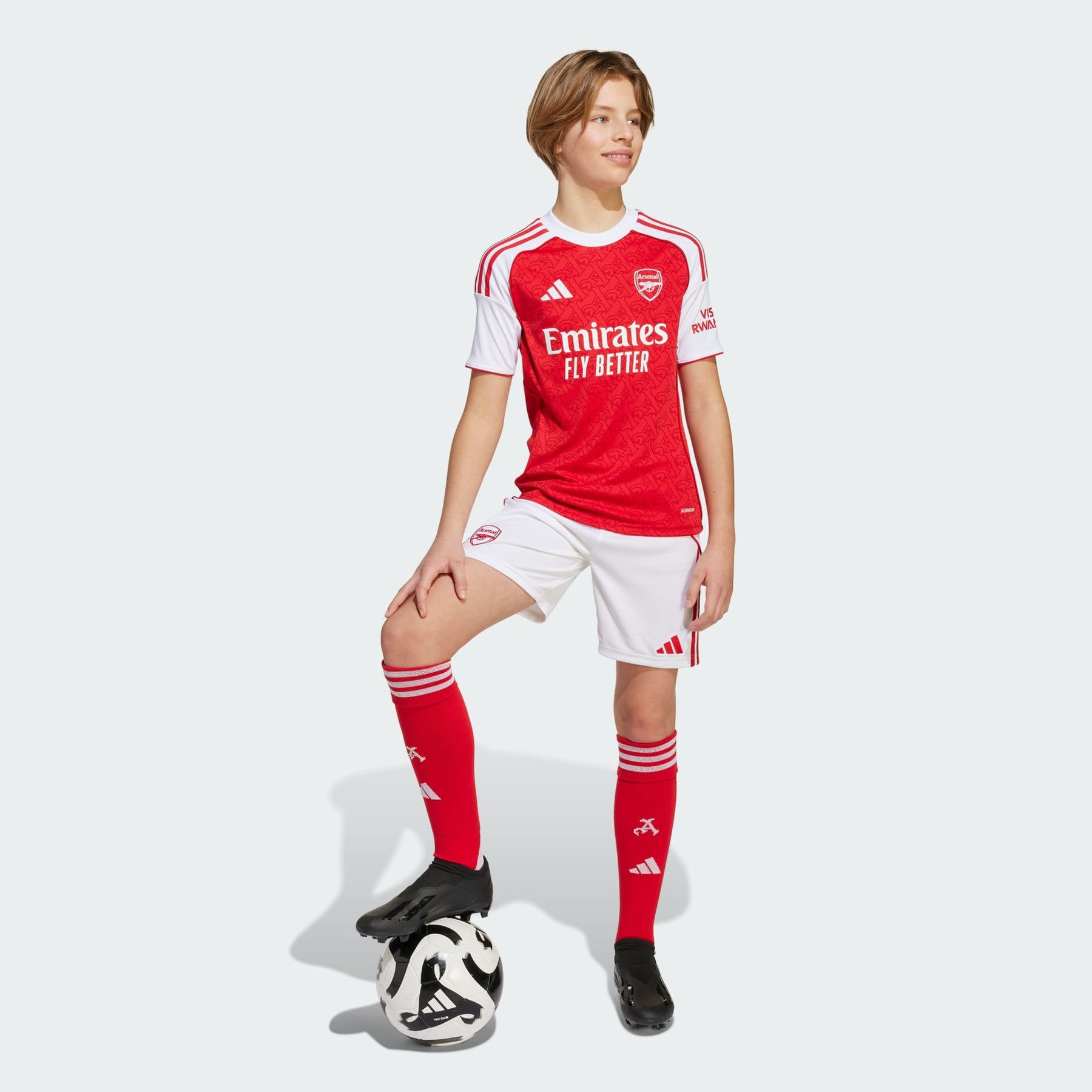 ADIDAS Completino Bambino Arsenal Rosso/Bianco