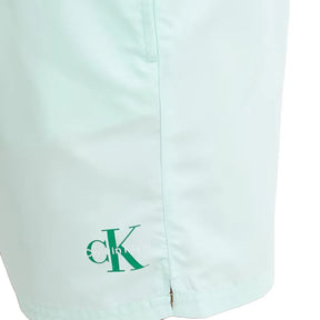 Calvin Klein Costume Da Bagno Monocromo Verde Acqua