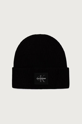 CALVIN KLEIN Berretto In Lana Unisex Nero