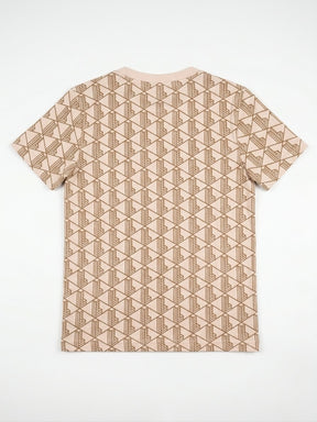 LACOSTE T-Shirt Monogram Bambino/Bambina Basic Rosa