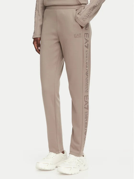 EMPORIO ARMANI Tuta Completa Con Cappuccio Donna Beige Chiaro