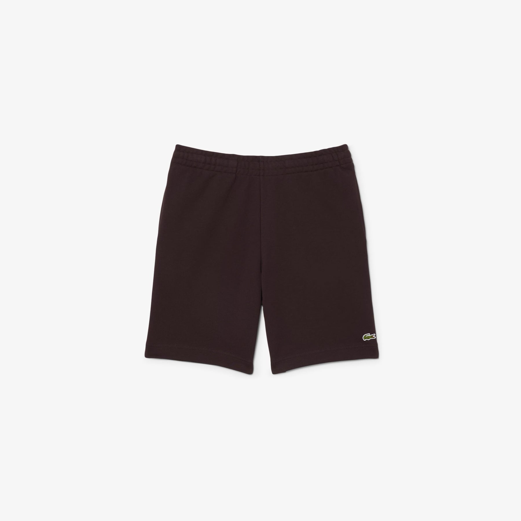 LACOSTE Pantaloncino In Cotone Basic Marrone